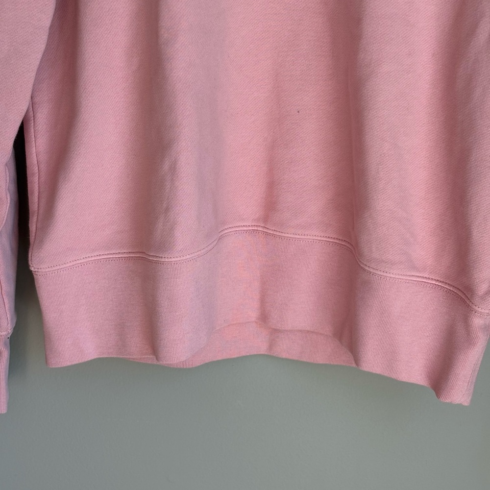 J. Crew Mens Crew Neck Sweatshirt Light Pink Size S - Picture 4 of 6